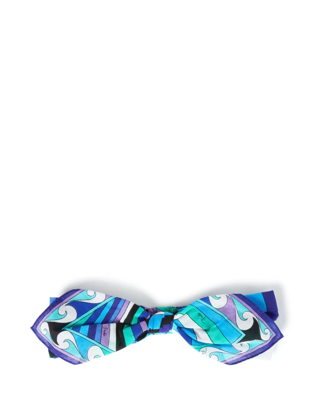 PUCCI Fascia in cotone con fiocco - Blu