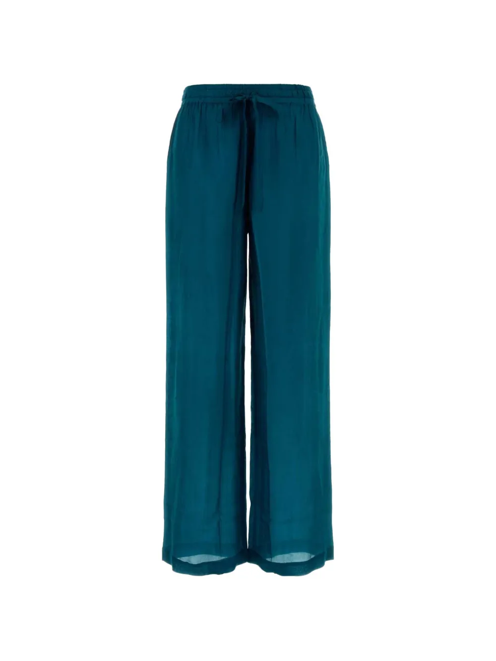 THE ROSE IBIZA silk drawstring palazzo pants