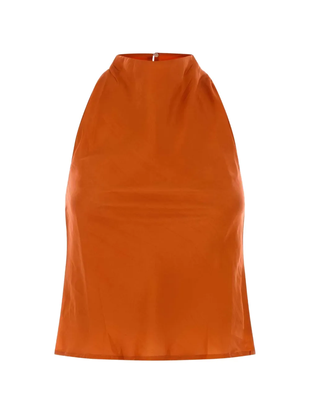 THE ROSE IBIZA Bermuda silk halterneck top