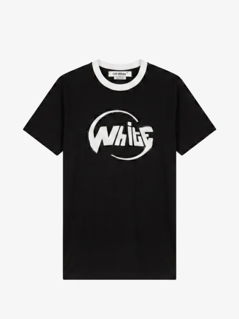 Off-White graphic-print ringer T-shirt