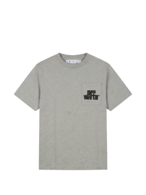 Off-White logo-print pocket T-shirt