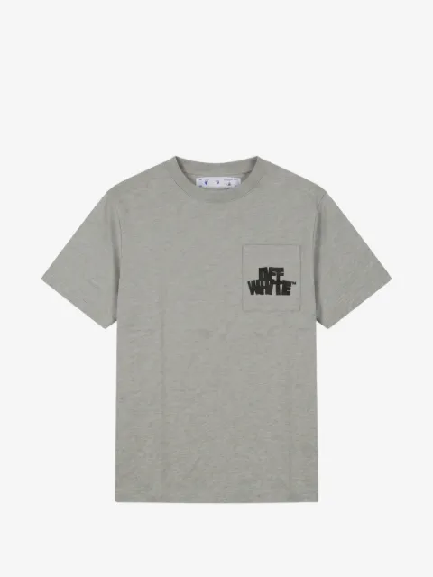 Off-White logo-print pocket T-shirt