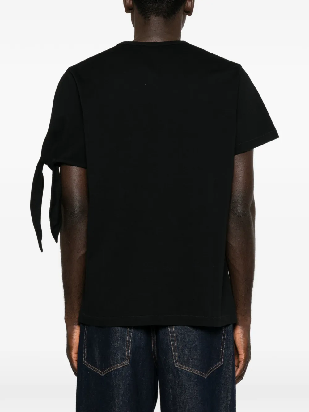 JW Anderson T-shirt met strikdetail Zwart