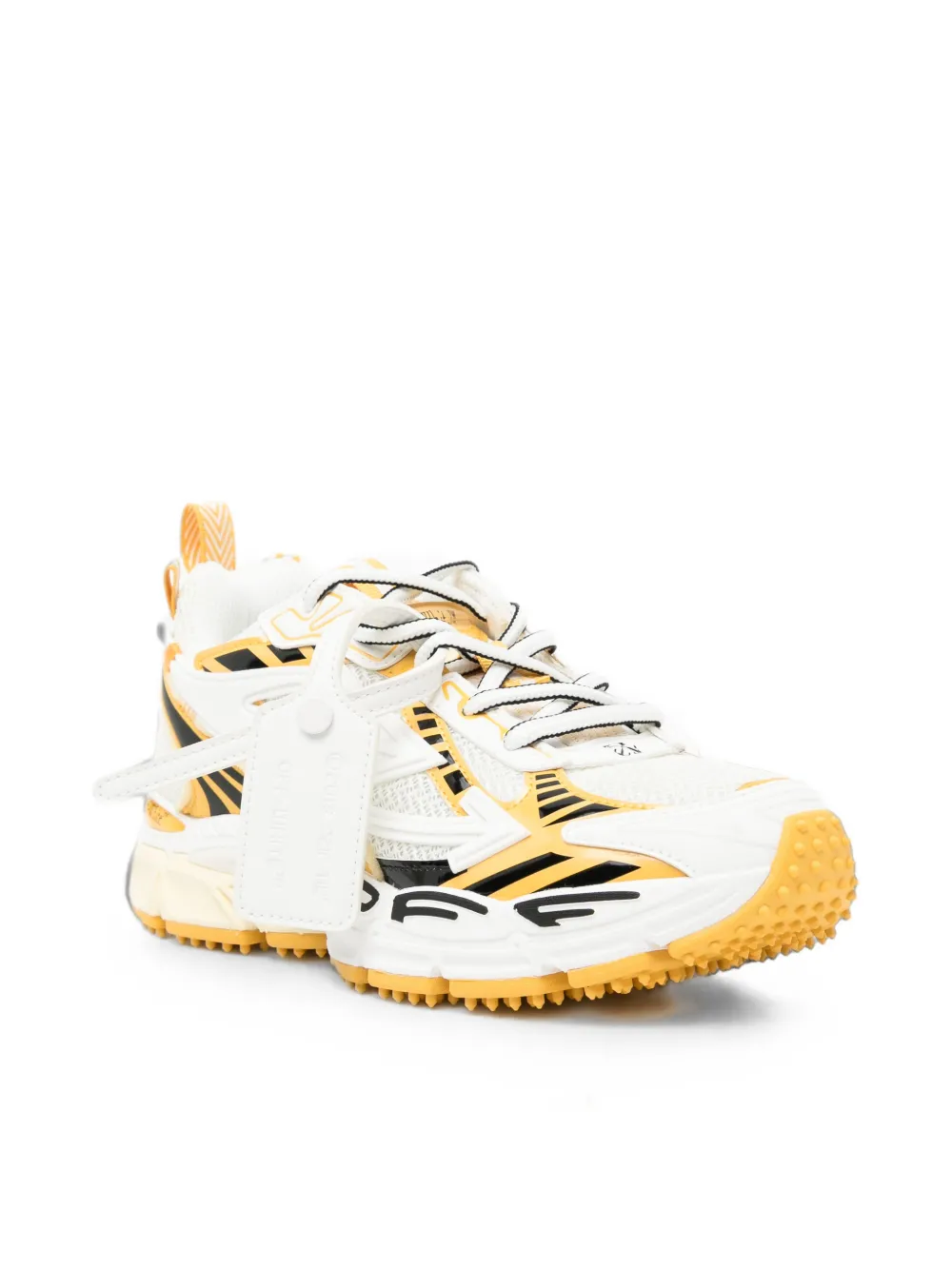 Off-White Arrows panelled sneakers Wit
