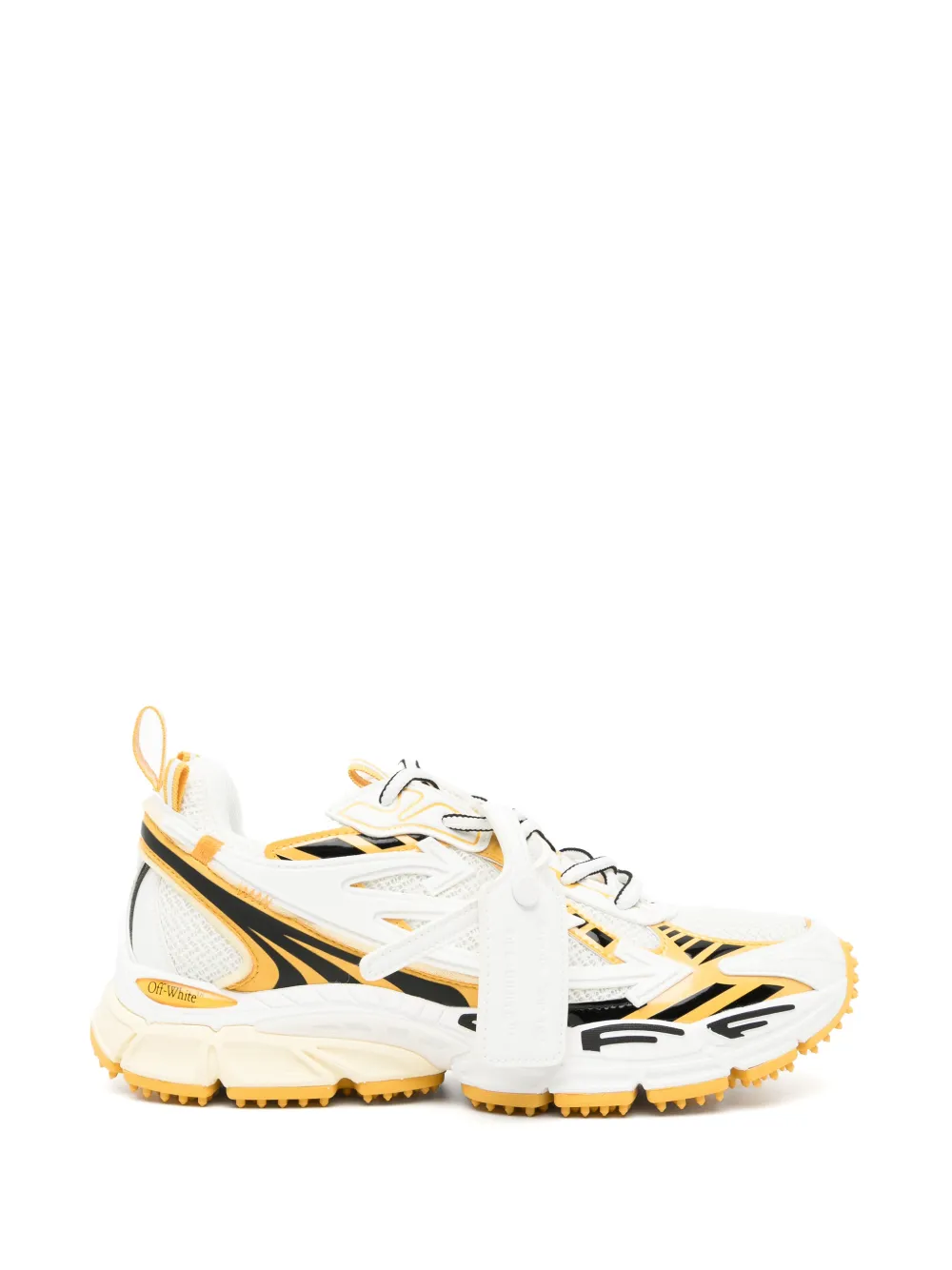 Off-White Arrows panelled sneakers Wit