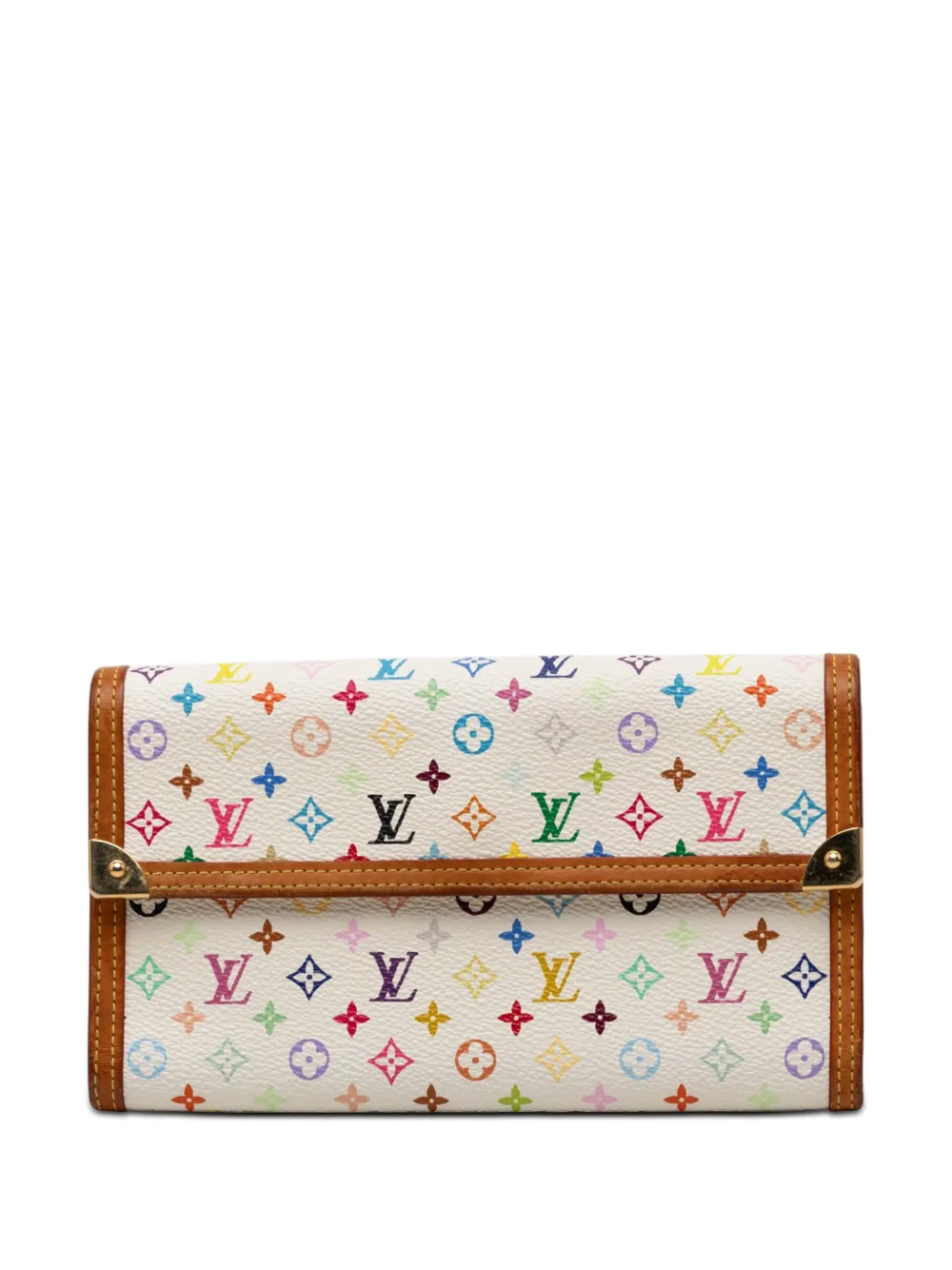 Louis Vuitton Pre-Owned 2004 Monogram Multicolore Porte Tresor International Wallet long wallets - Mehrfarbig