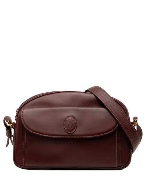 Cartier 20th Century Leather Must De Cartier crossbody bag