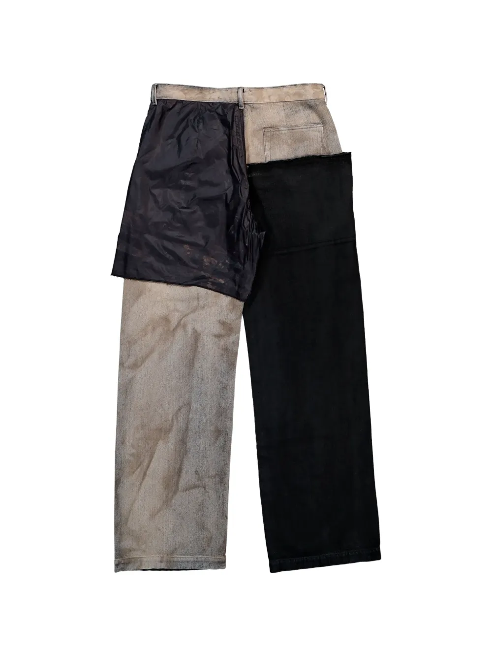 Rick Owens DRKSHDW Geth jeans met wijde pijpen Zwart