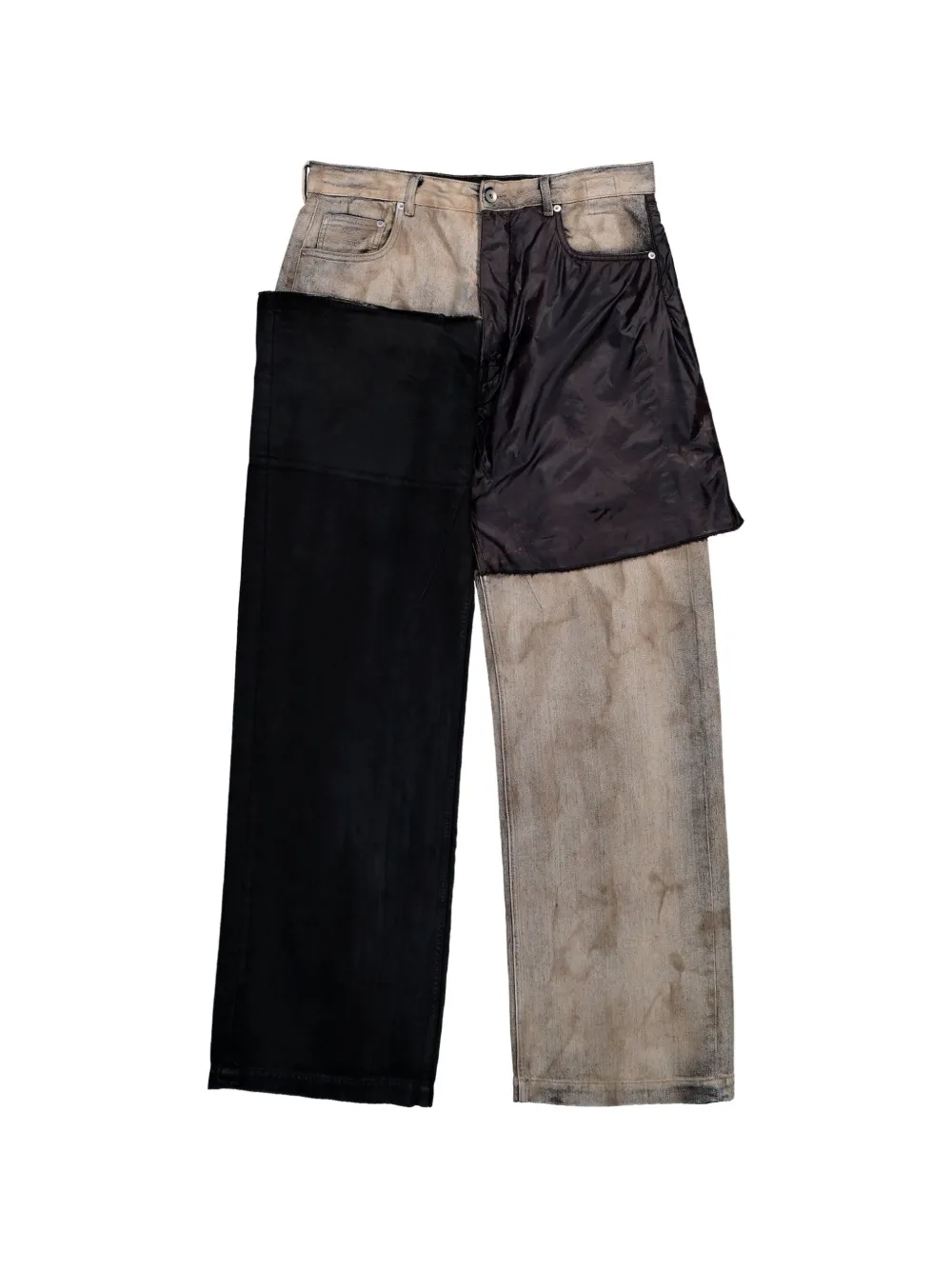 Rick Owens DRKSHDW Geth wide-leg jeans - Nero