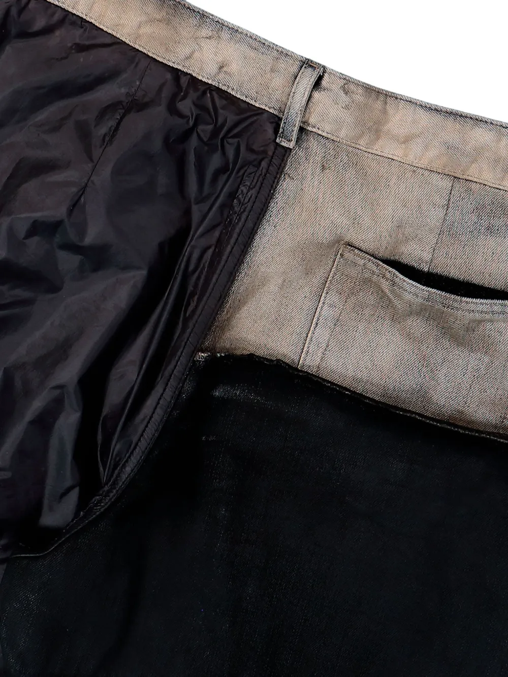 Rick Owens DRKSHDW Geth jeans met wijde pijpen Zwart