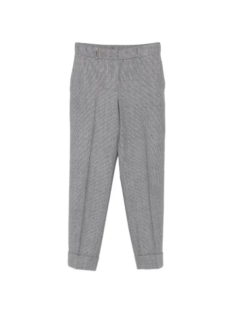 Peserico pantalones con cierre oculto