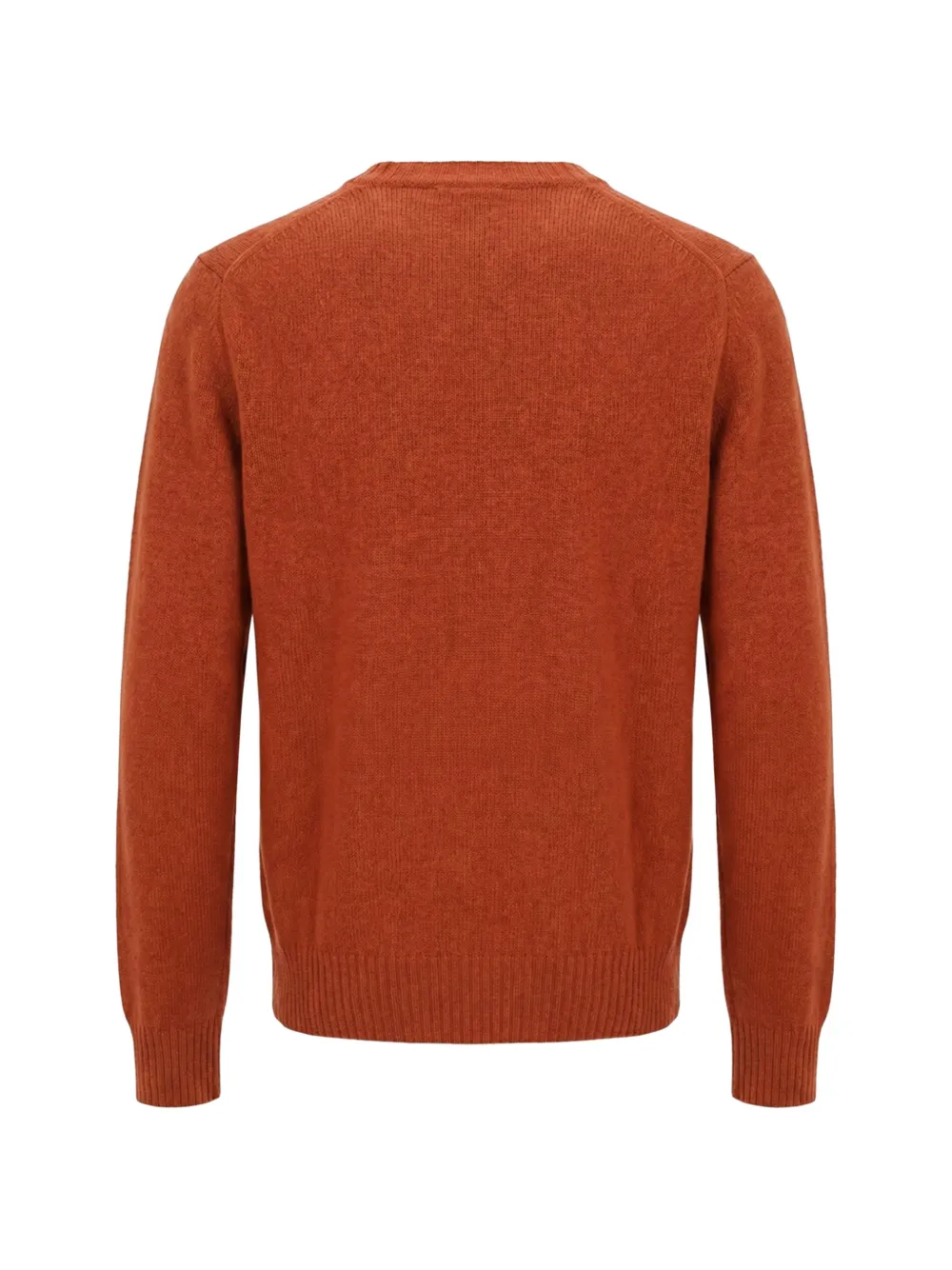 Malo Kasjmier trui met ronde hals Oranje