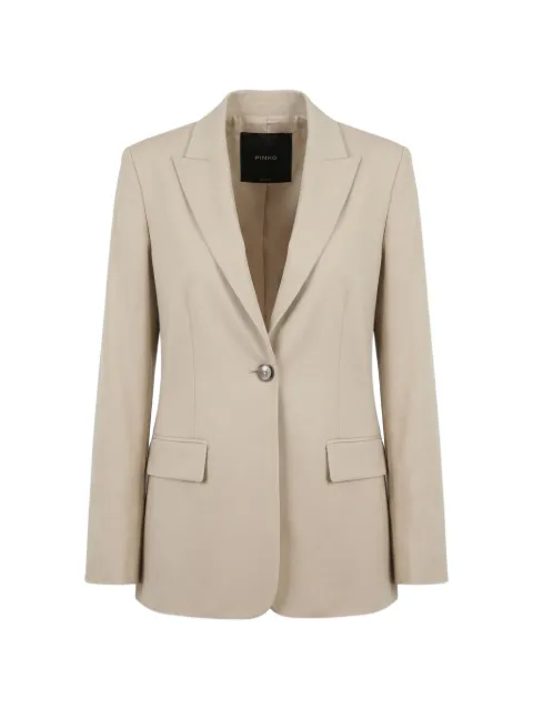 PINKO peak-lapel single-breasted blazer