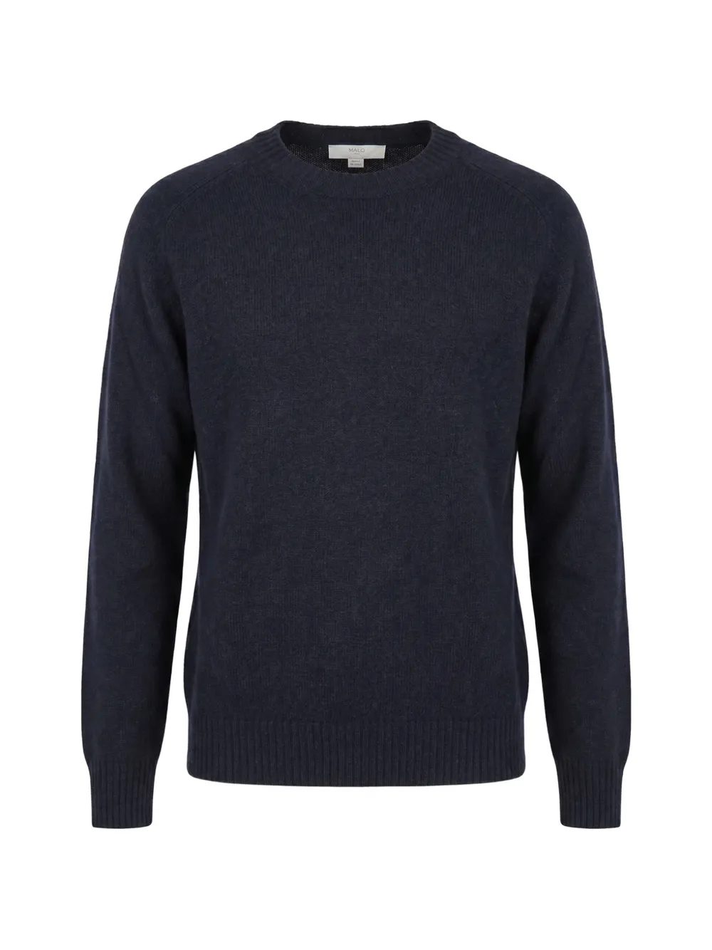 Malo crew-neck raglan-sleeve sweater - Blu
