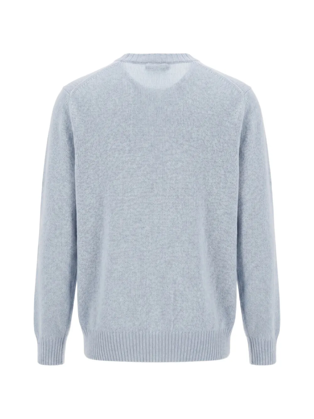 Malo Kasjmier trui met ronde hals Blauw