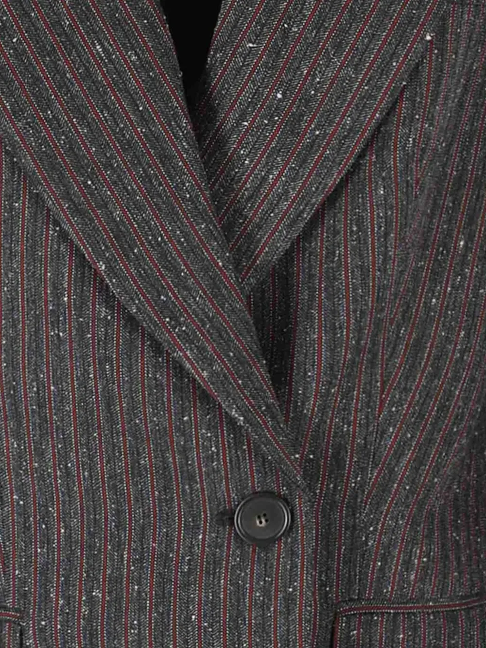 Erika Cavallini Blazer met krijtstreep Grijs
