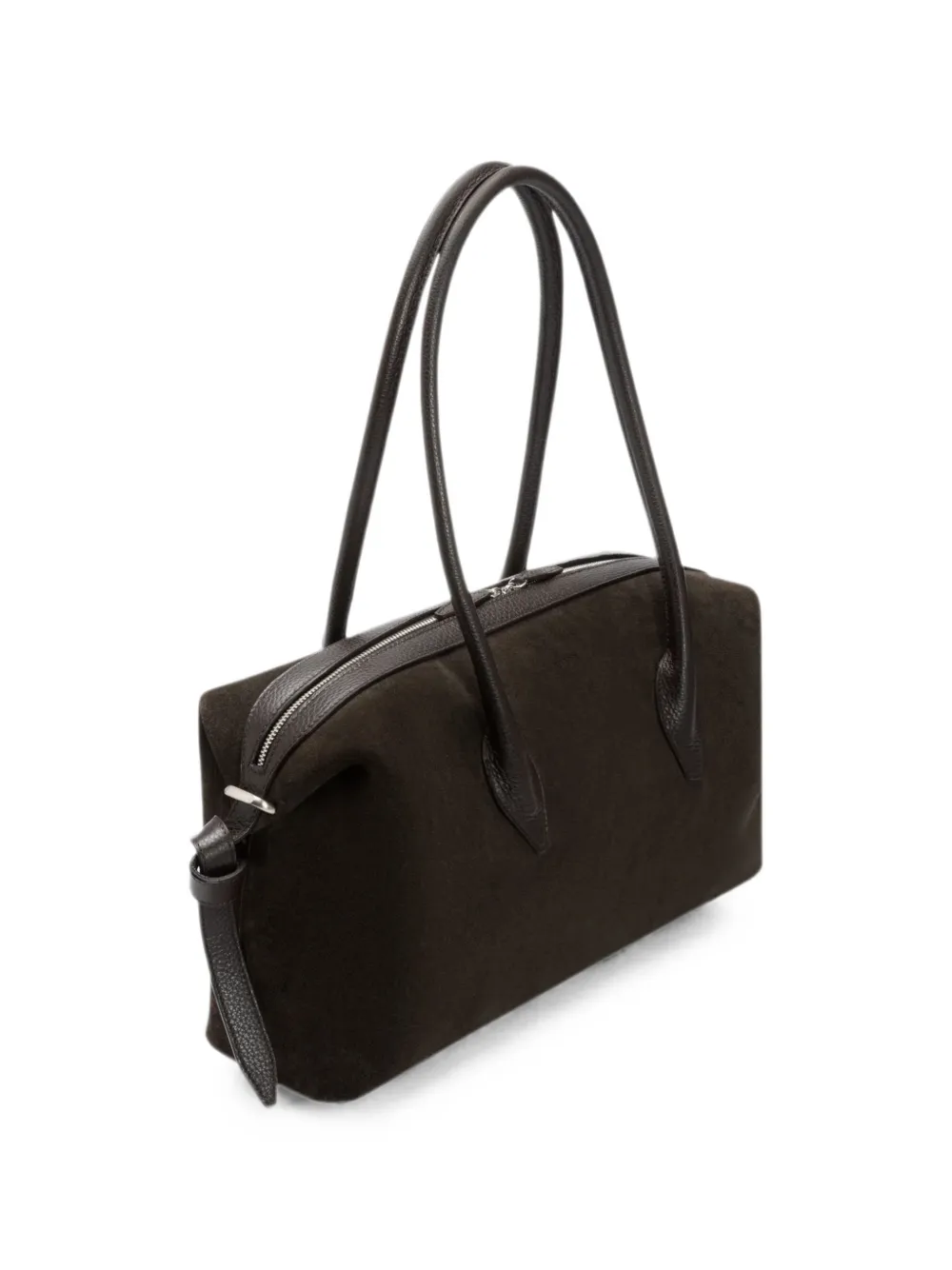 Yuzefi Brioche suède shopper Bruin