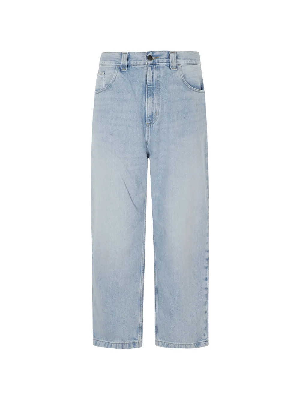 Carhartt WIP Brandon logo-patch jeans - Blu