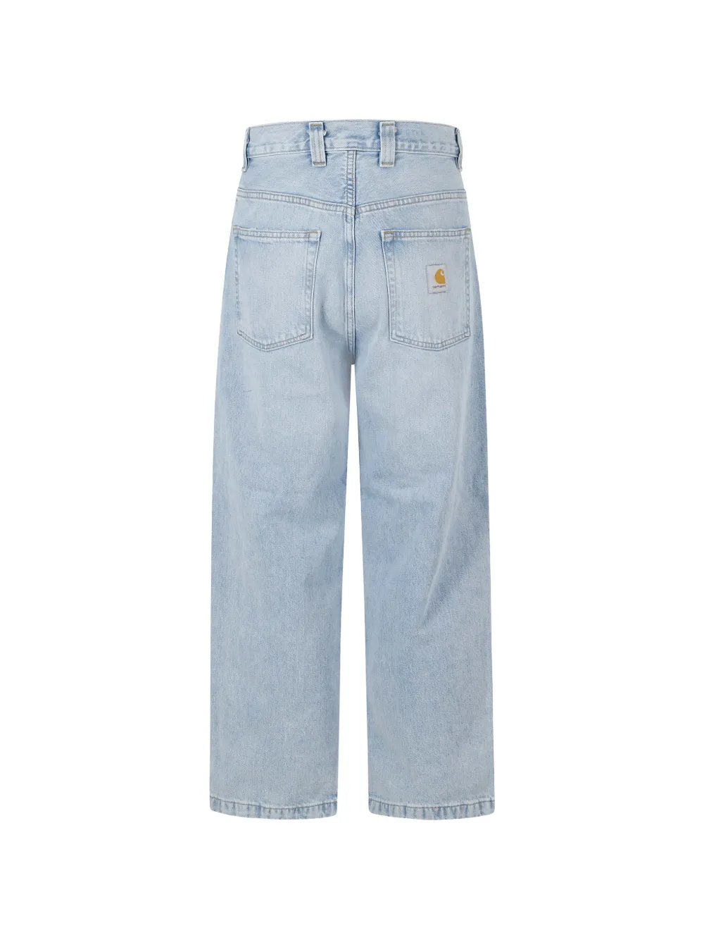 Carhartt WIP Brandon jeans met logopatch Blauw