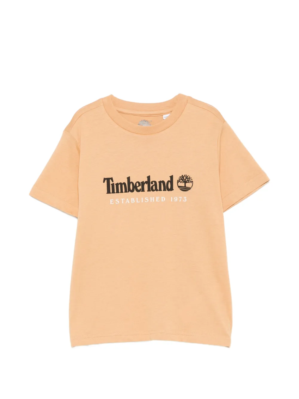 Timberland Kids logo-print T-shirt - Toni neutri