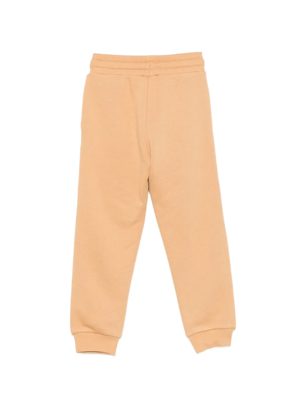 Timberland Kids Trainingsbroek met logoprint en trekkoord Beige