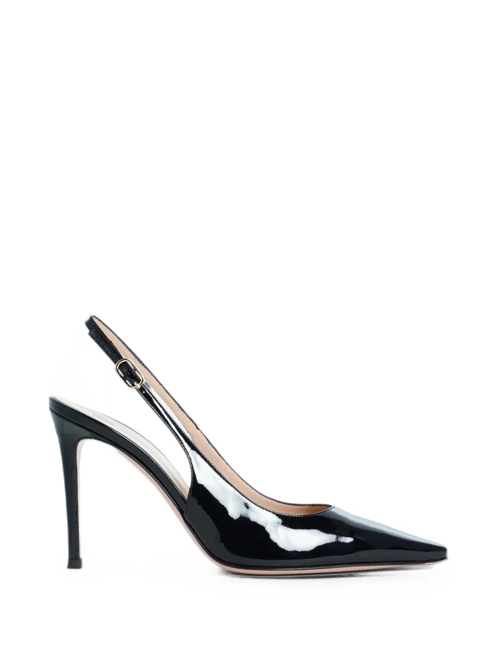 Roberto Festa Klept patent-leather slingback heeled pumps