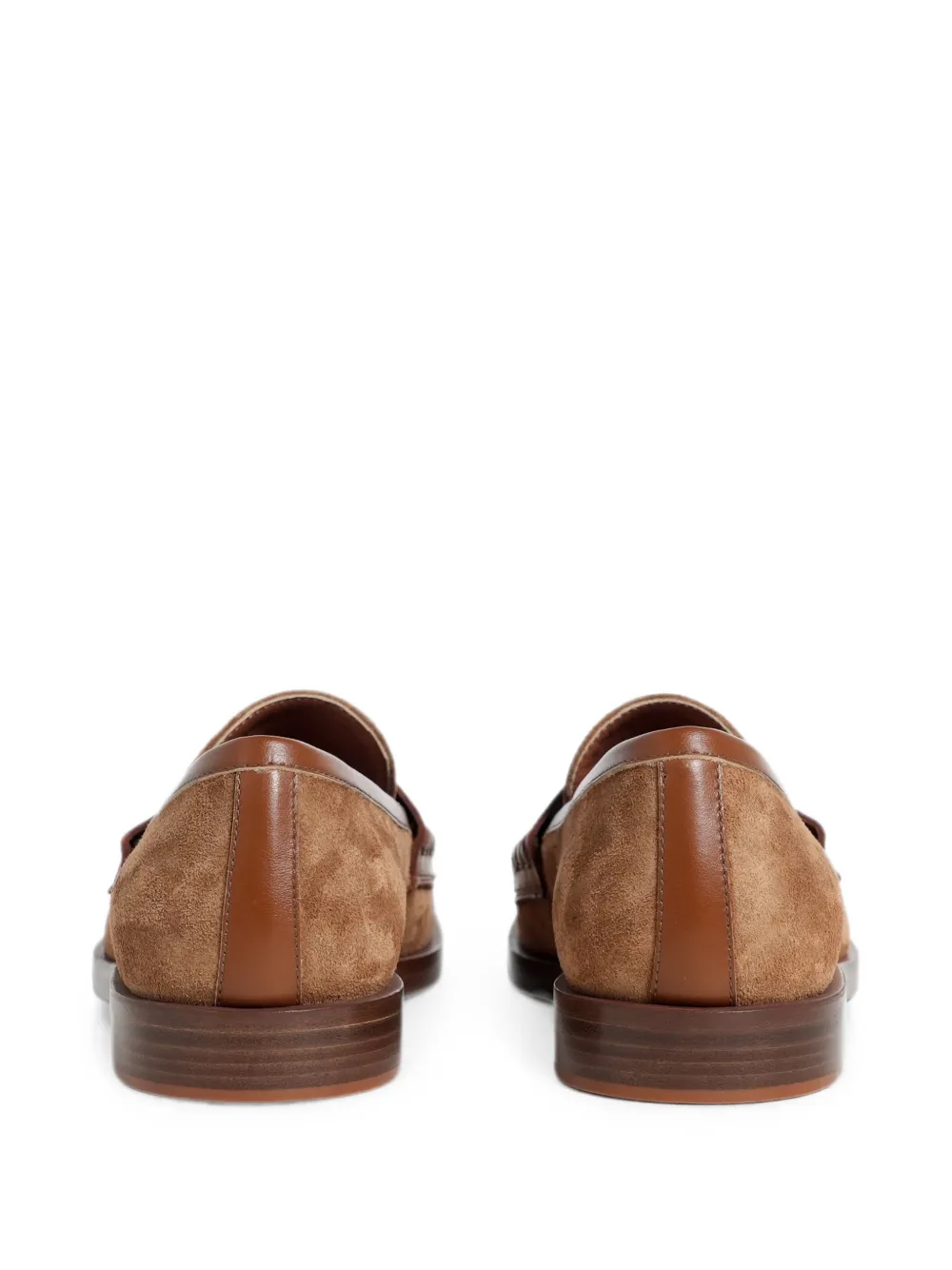 Roberto Festa Idrea loafers met leren afwerking Bruin