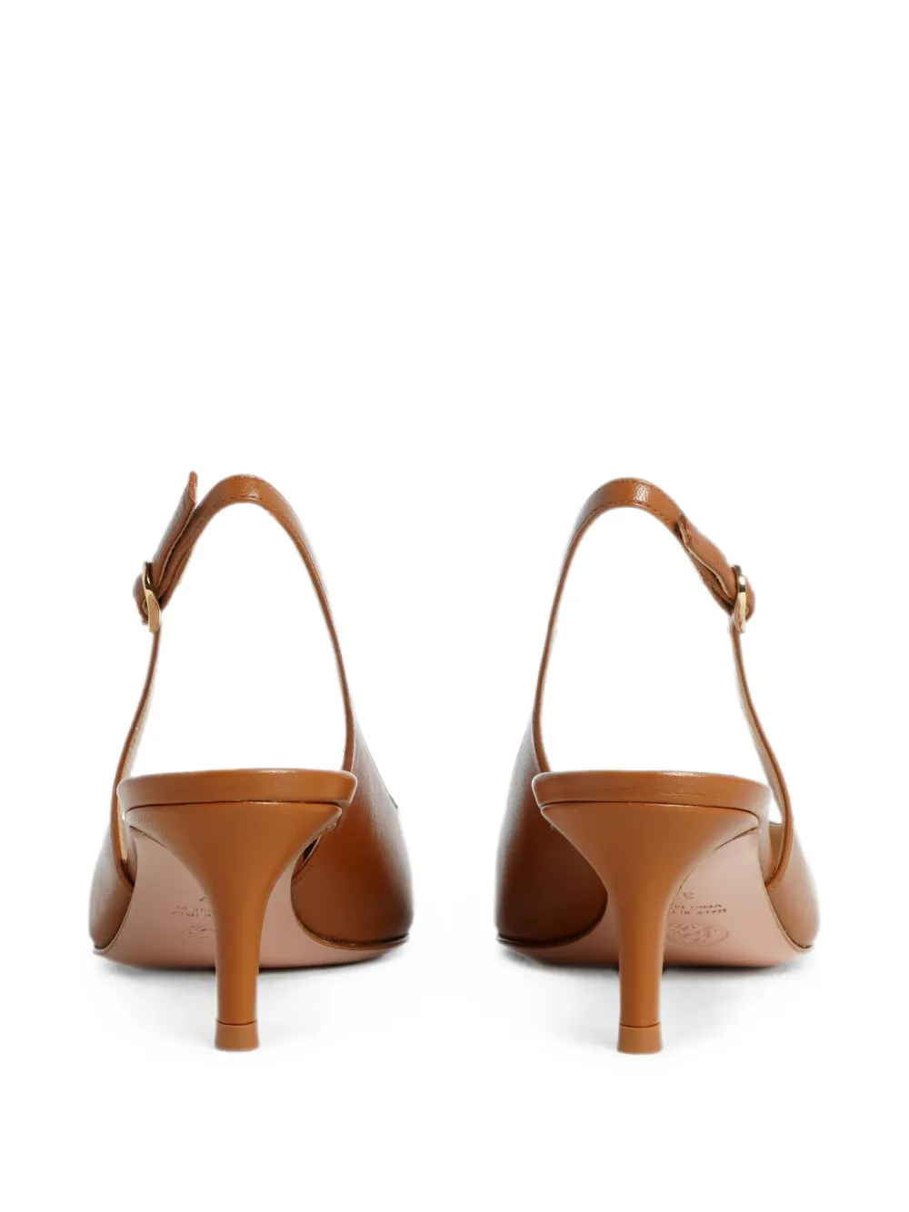 Roberto Festa Adisa leren slingback pumps met hak Bruin