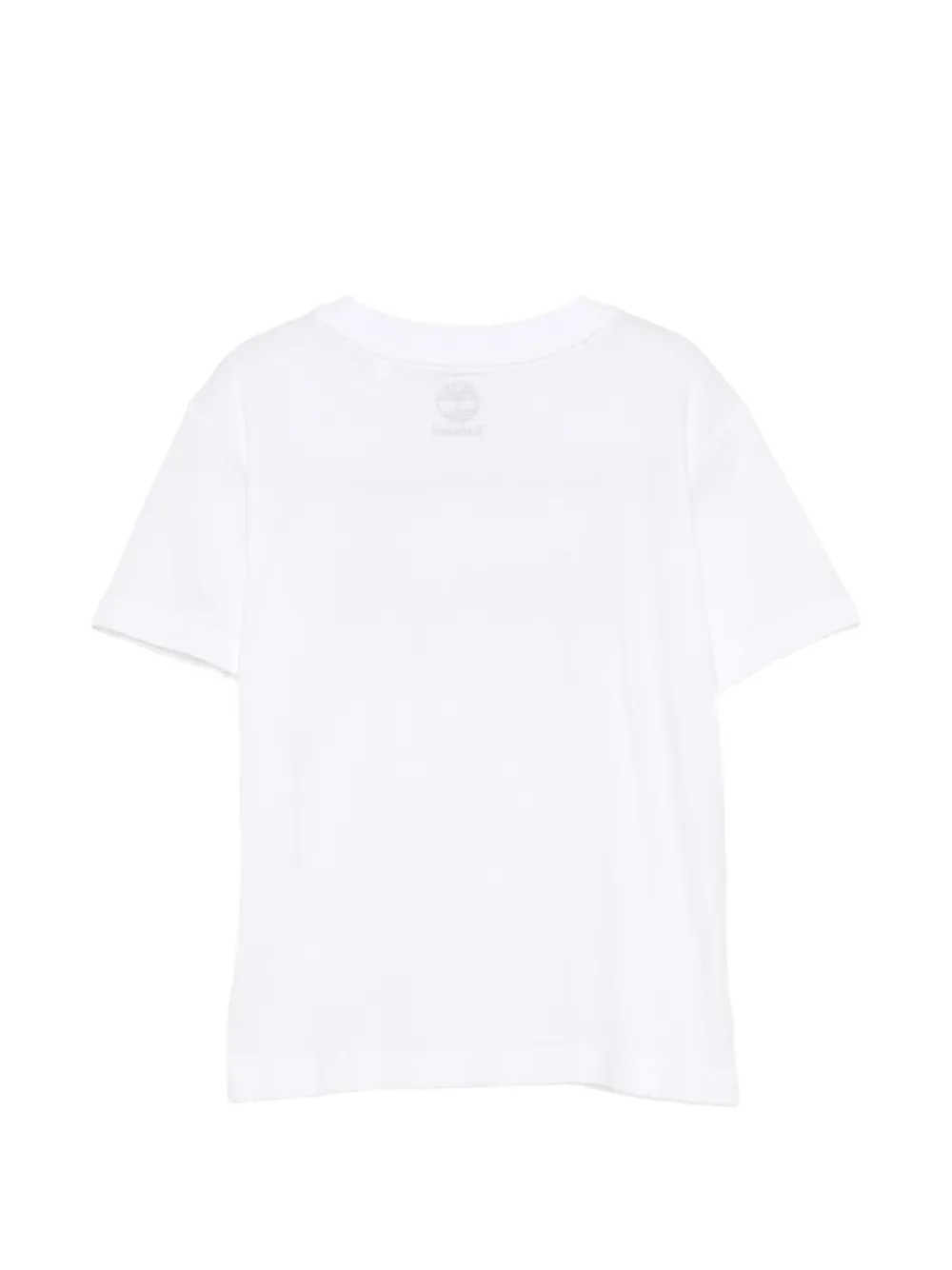 Timberland Kids T-shirt met logoprint Wit