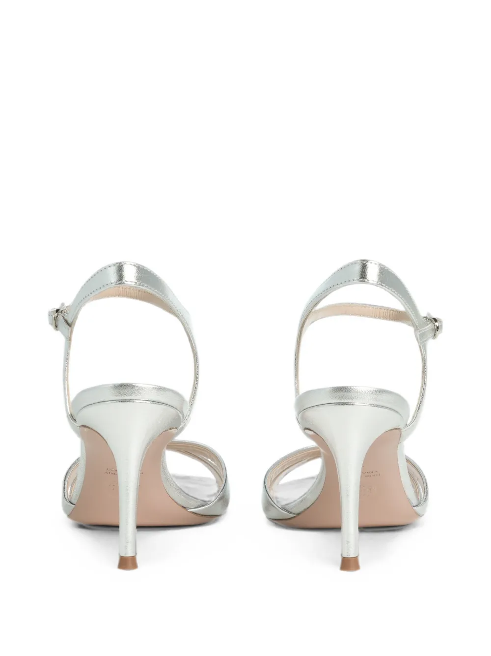 Roberto Festa Romilda crossover heeled sandals Zilver