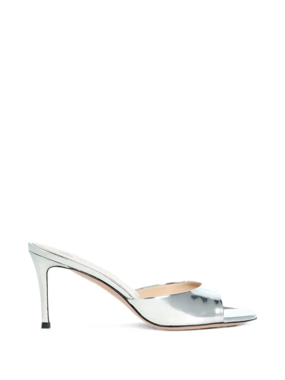 Roberto Festa Boa heeled mules Zilver