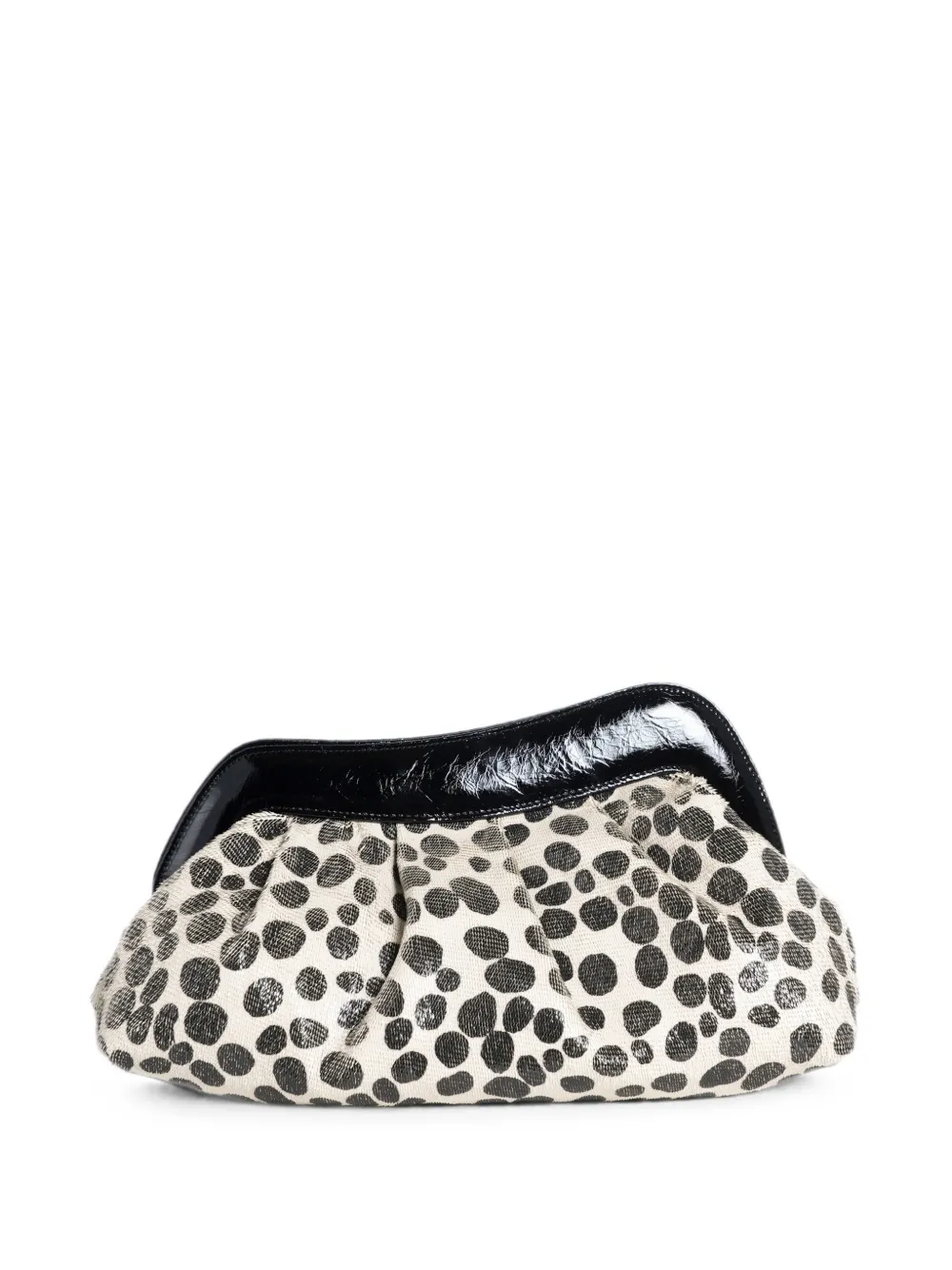 Roberto Festa Nayara polka-dot clutch bag - Toni neutri