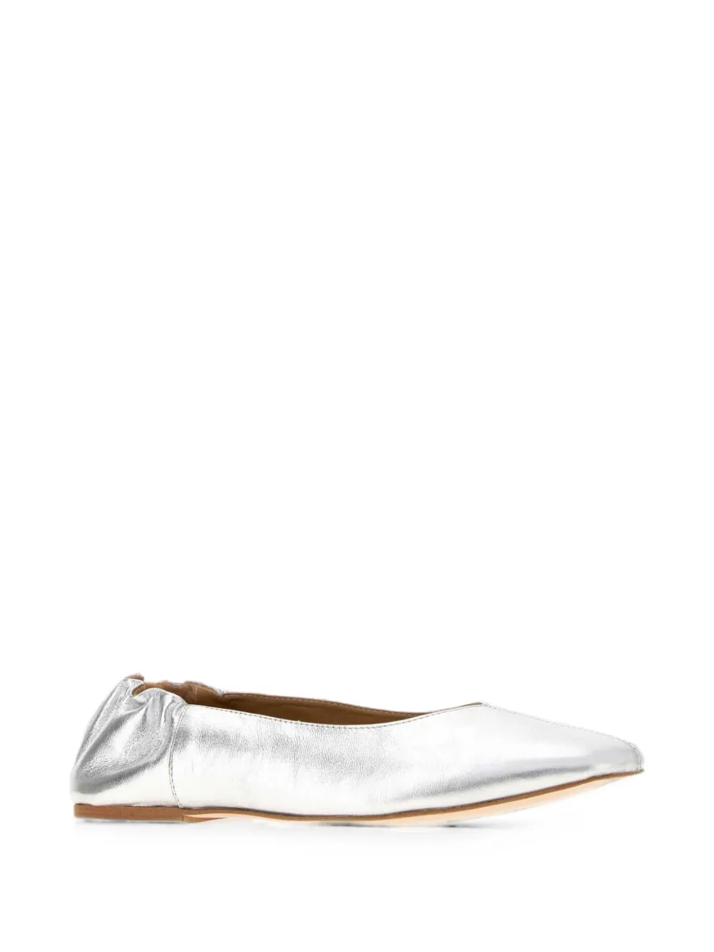 A.P.C. Juliet ballet flats Zilver