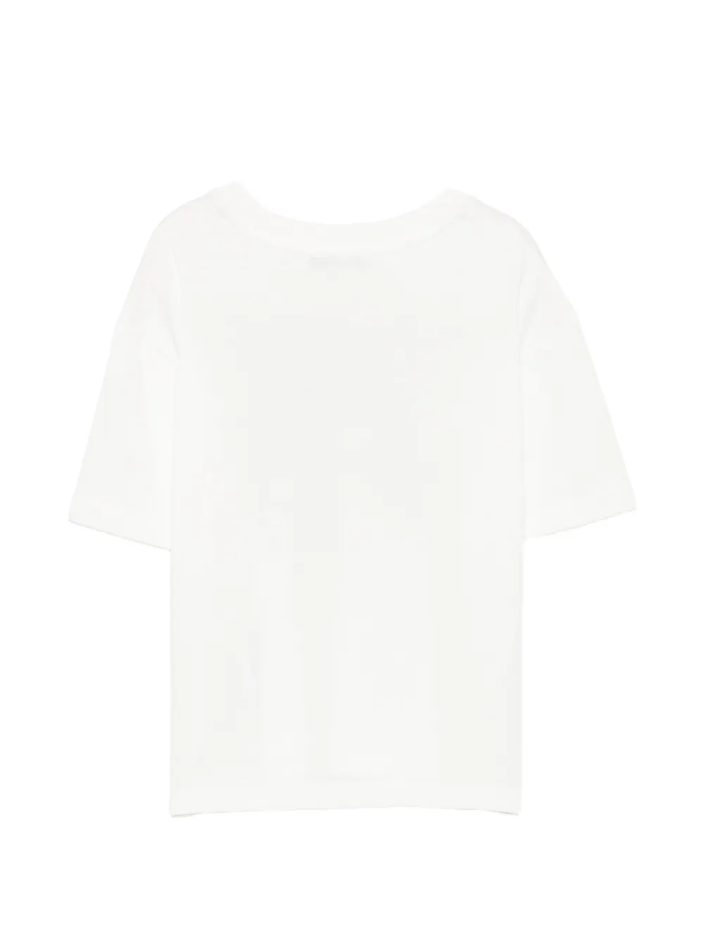 Lanvin Enfant T-shirt met grafische print Wit