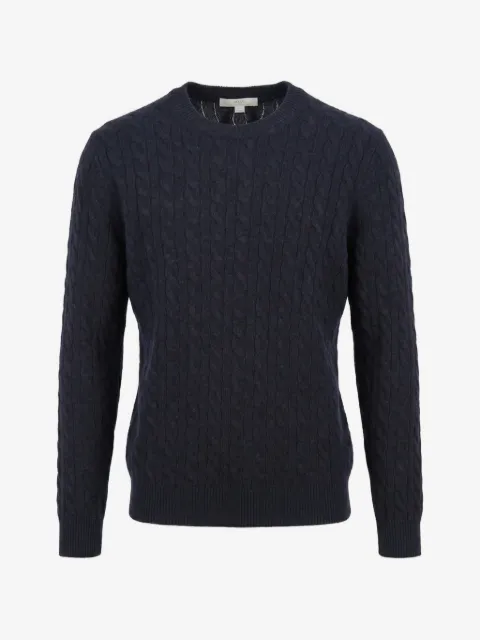 Malo cable-knit cashmere sweater
