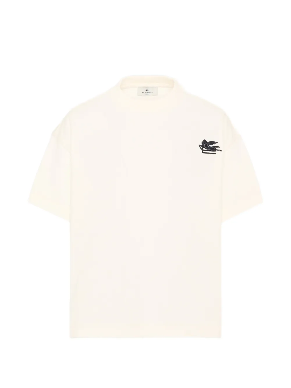 ETRO KIDS pegasus-embroidered T-shirt - Bianco