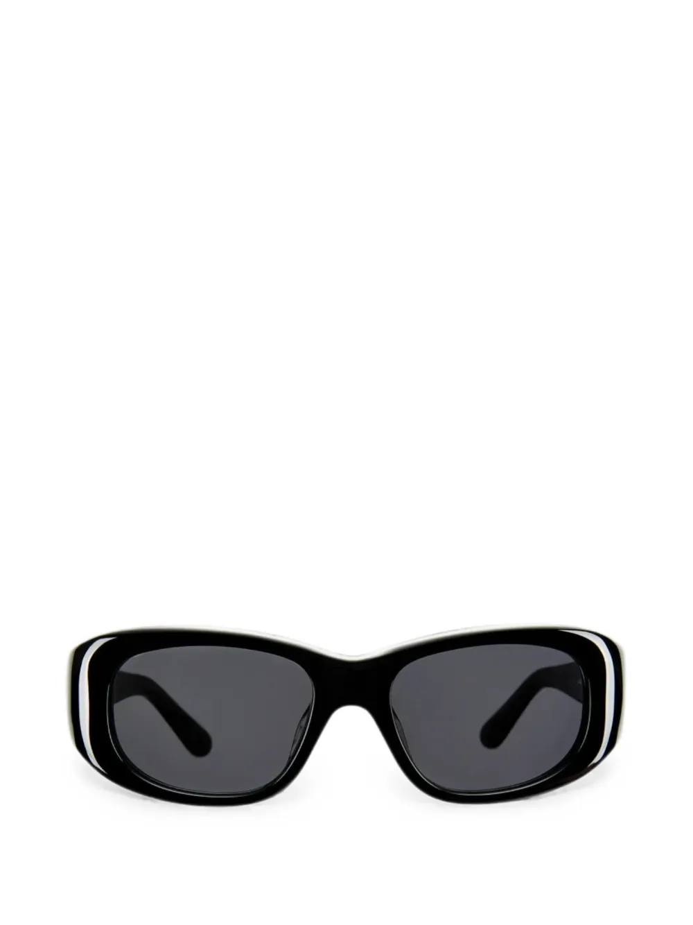 Thistles The AL rectangle-frame sunglasses - Nero