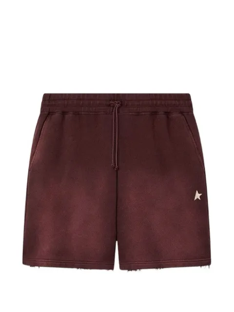 Golden Goose unisex jogging shorts in cotton fleece