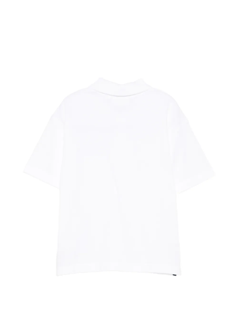 Timberland Kids Poloshirt met geborduurd logo Wit