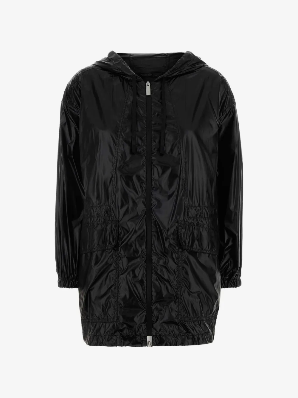 Herno フーデッド ドローストリング ジャケット | ブラック | Image 1