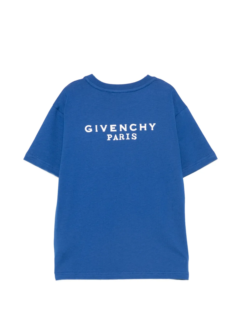Givenchy Kids T-shirt met logoprint Blauw