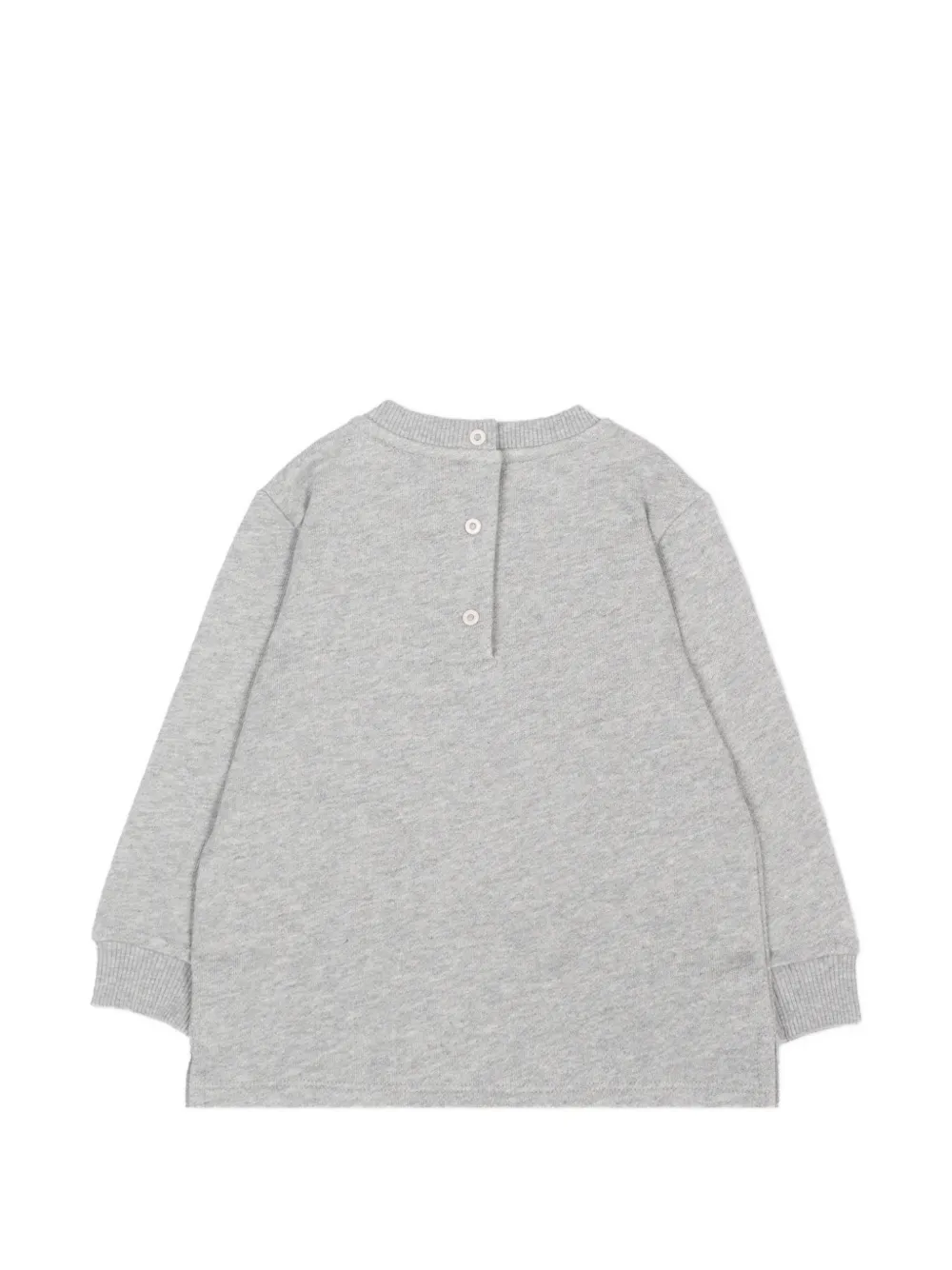 ETRO KIDS Sweater met teddybeer-patch Grijs