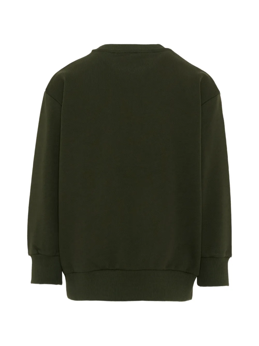 ETRO KIDS Pegasus trui met logo-patch Groen