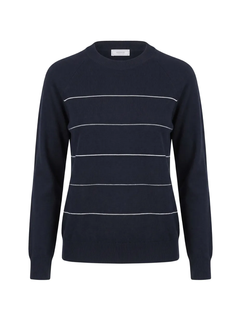 Peserico striped sweater - Blu
