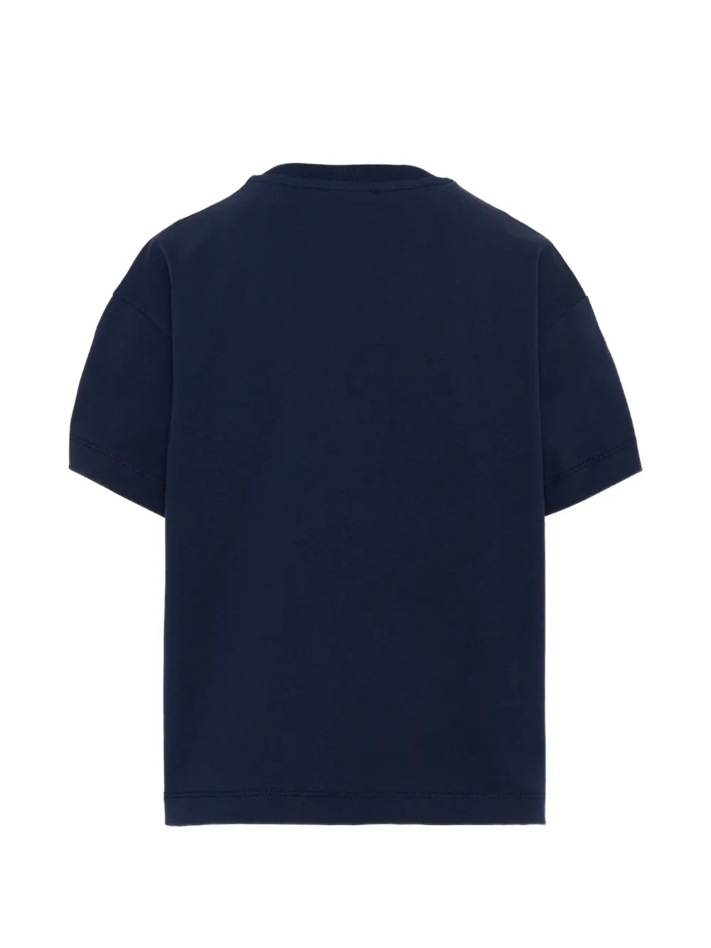 ETRO KIDS Katoenen T-shirt met teddybeer Blauw