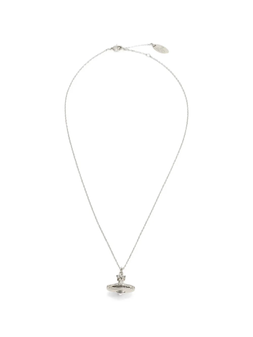 Vivienne Westwood small Pina Orb necklace - Argento