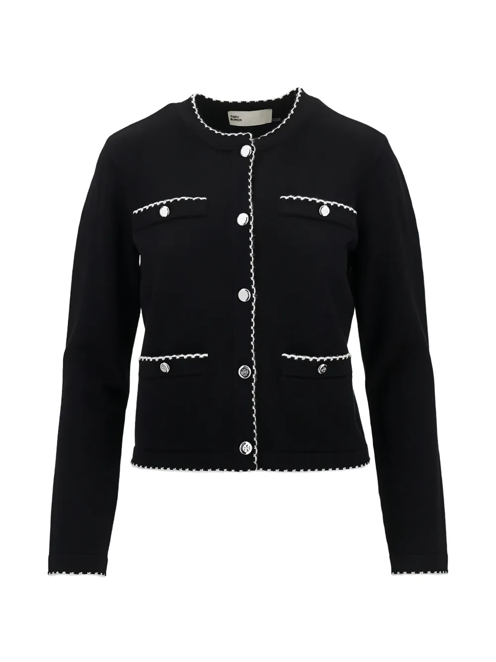 Tory Burch Kendra button-up cardigan - Nero