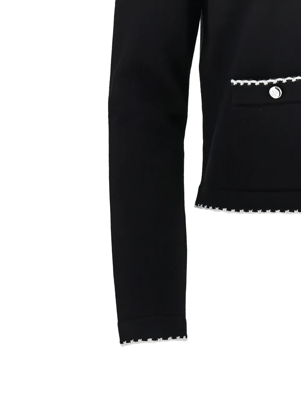 Tory Burch Kendra vest met knopen Zwart