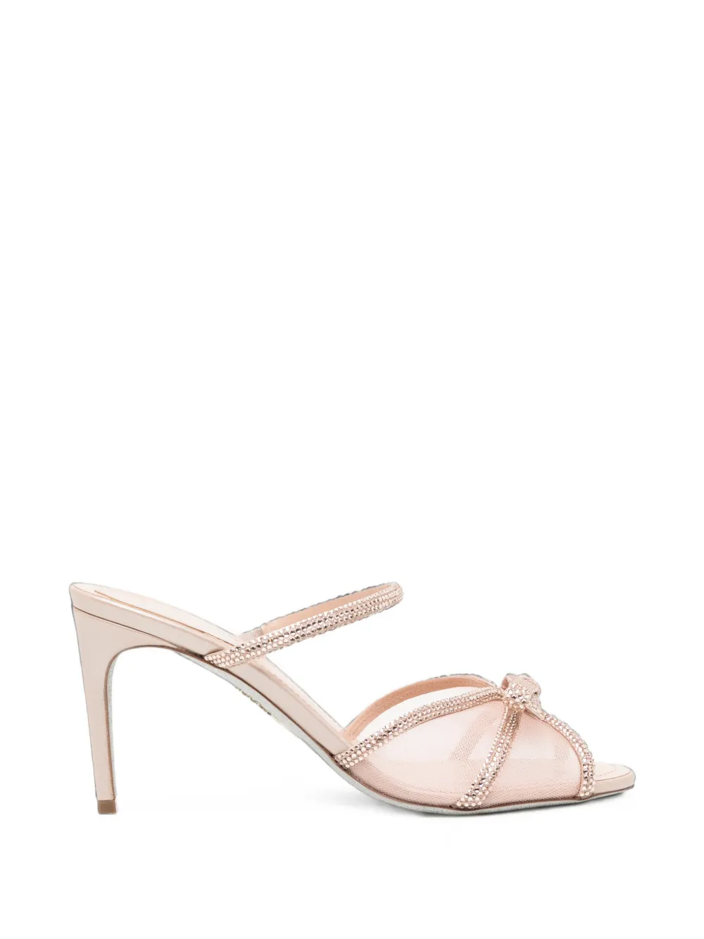 René Caovilla 80mm Lynette sandals Beige