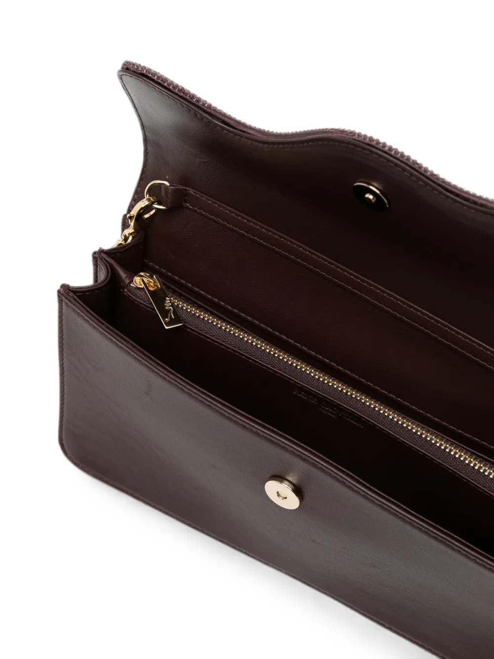 René Caovilla Onda clutch verfraaid met kristallen Rood